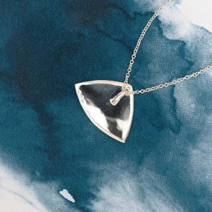 Hill Sterling Silver pendant with natural NZ Paua - Canterbury Jewellers Shop