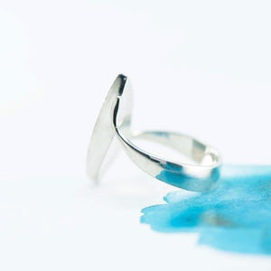 Sterling Silver Paua shell dress ring - Canterbury Jewellers Shop