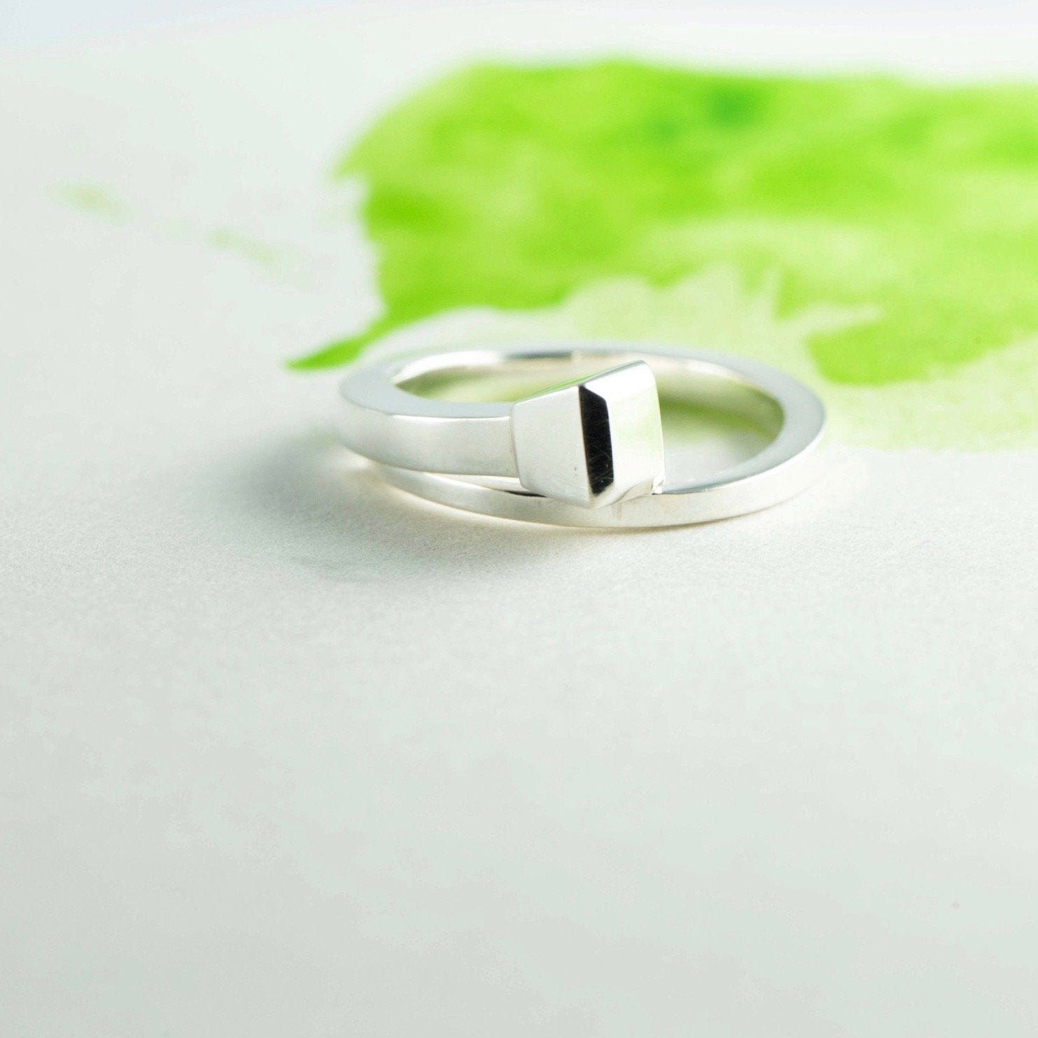 Silver rings made in NZ