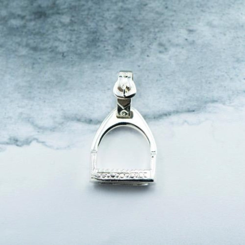 Stirrup Pendant Charm Holder - Charms Included