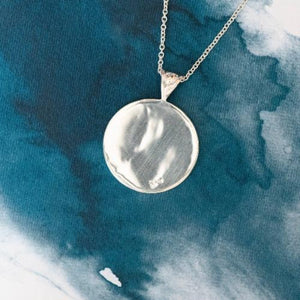Miss Yang Sterling Silver pendant with natural NZ Paua - Canterbury Jewellers Shop