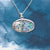 Oval dolphin Paua shell Sterling Silver pendant - Canterbury Jewellers Shop