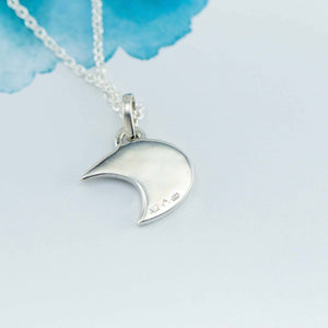 Venus Sterling Silver pendant with natural NZ Paua - Canterbury Jewellers Shop